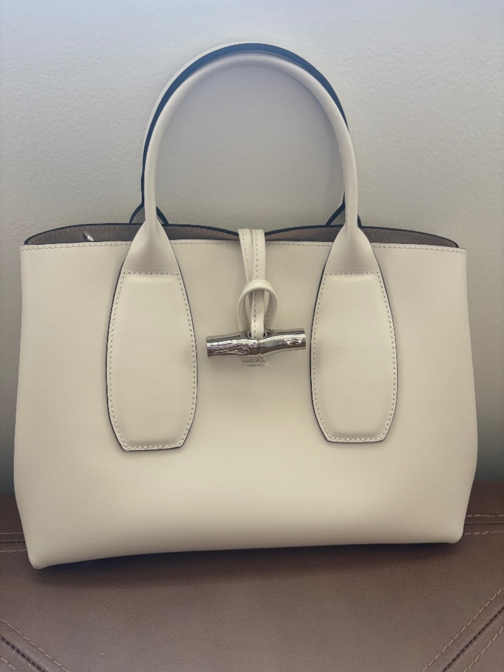 BRAND NEW Longchamp white handbag